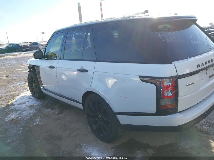 2017 LAND ROVER RANGE ROVER 5.0L V8 SUPERCHARGED