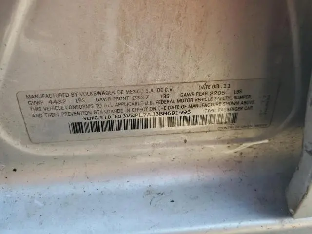 2011 VOLKSWAGEN JETTA TDI  