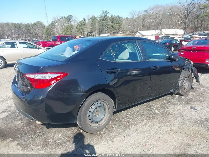 2016 TOYOTA COROLLA LE