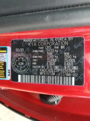 2023 KIA EV6 GT LINE  