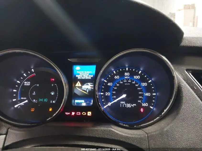2013 HYUNDAI SONATA HYBRID  