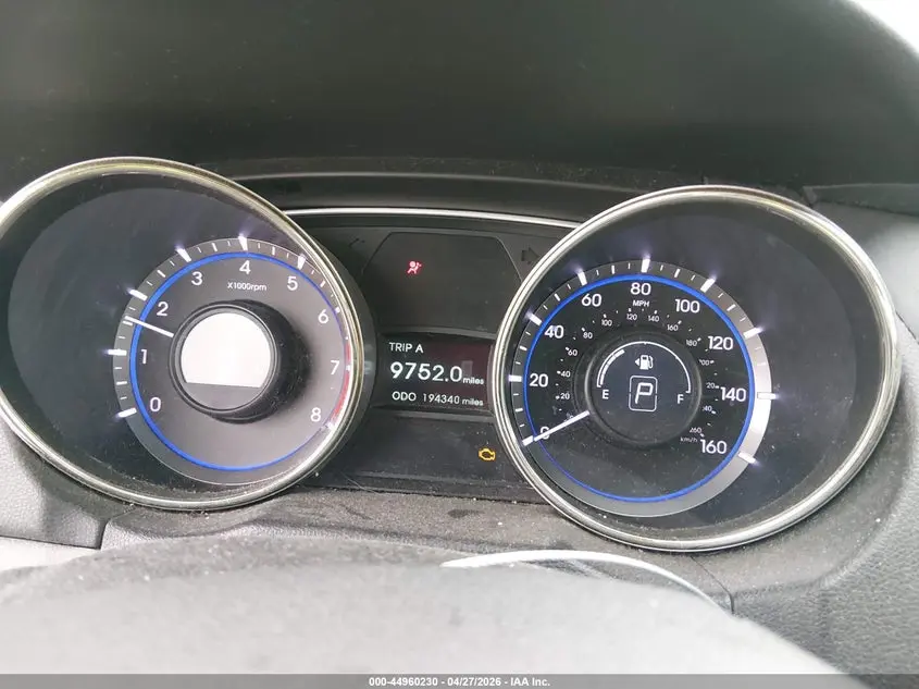 2013 HYUNDAI SONATA GLS