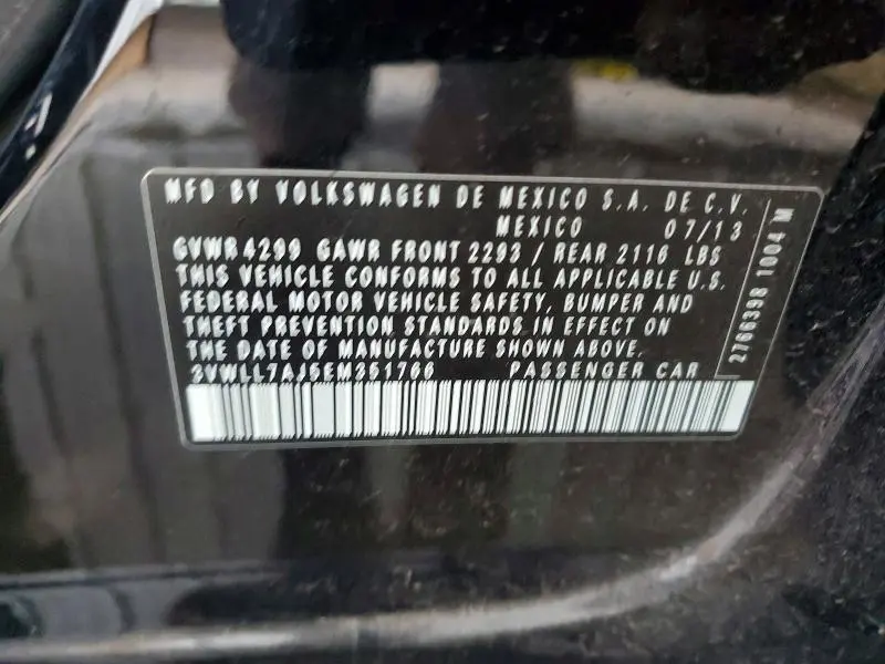 2014 VOLKSWAGEN JETTA TDI  