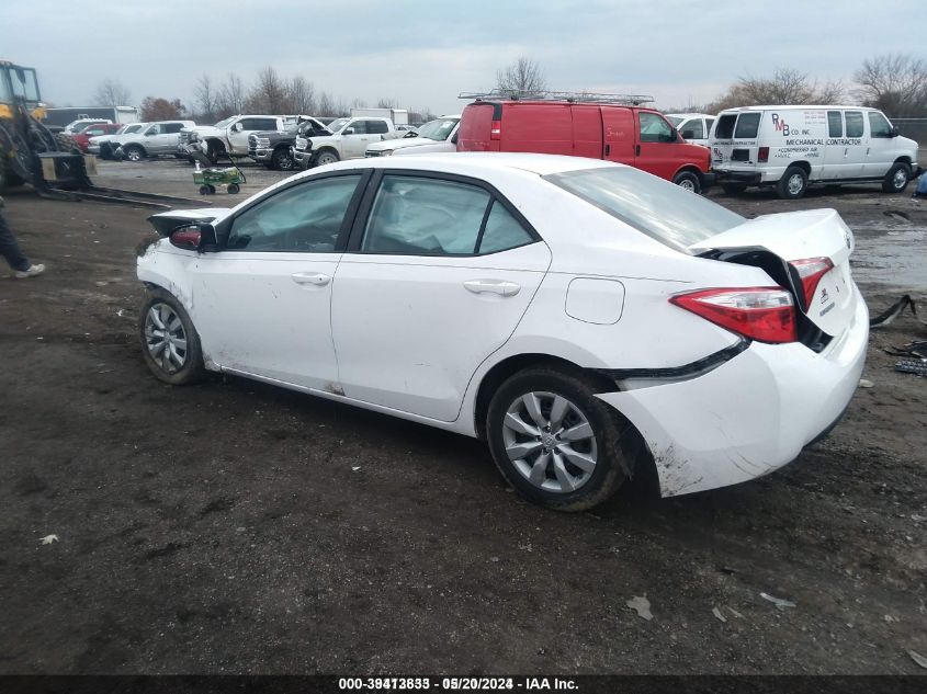 2015 TOYOTA COROLLA LE