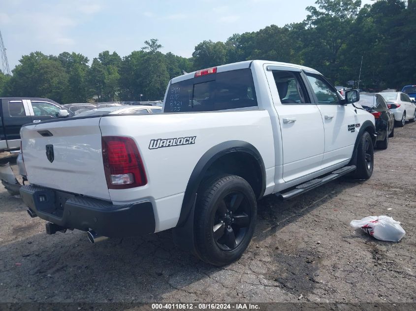 2019 RAM 1500 CLASSIC WARLOCK  4X2 5'7 BOX