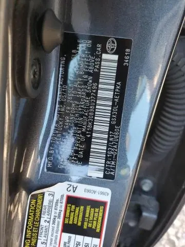 2011 TOYOTA AVALON BASE  