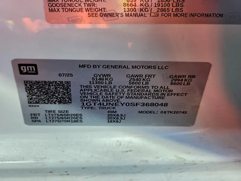 2025 GMC SIERRA K2500 SLT  