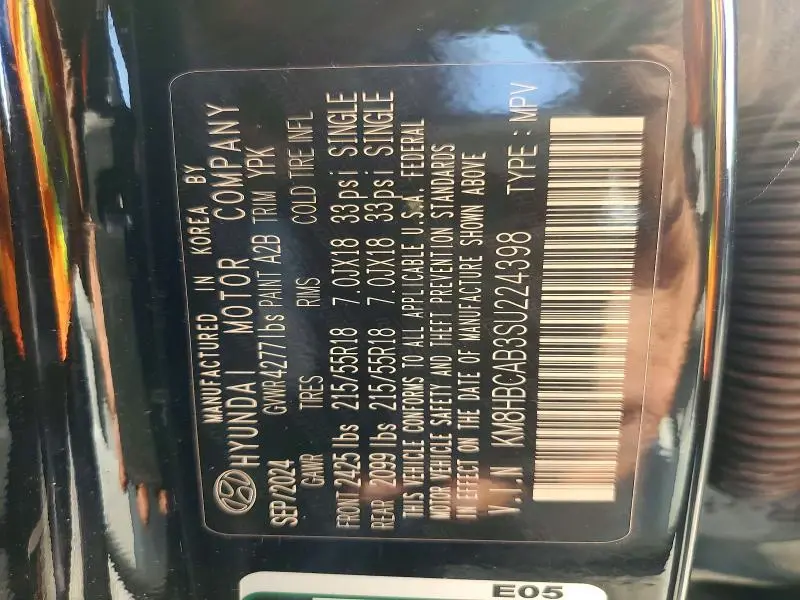 2025 HYUNDAI KONA SEL  