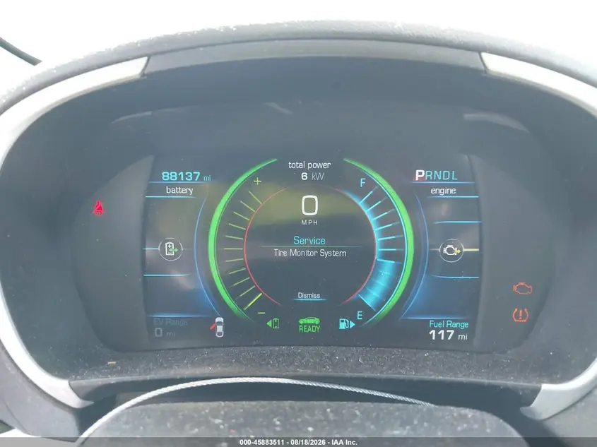 2017 CHEVROLET VOLT LT