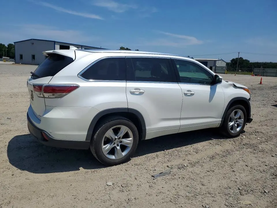 2015 TOYOTA HIGHLANDER LIMITED PLATINUM  