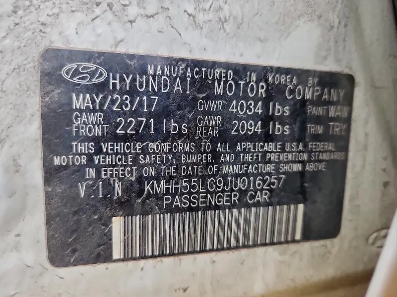 2018 HYUNDAI ELANTRA GT SPORT  