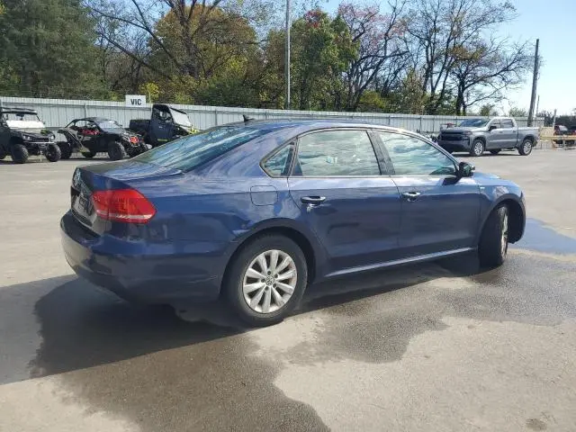 2013 VOLKSWAGEN PASSAT S  