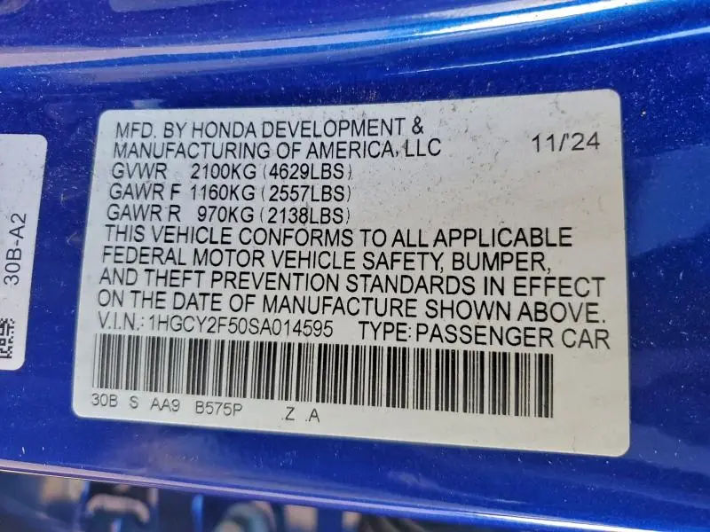2025 HONDA ACCORD HYBRID SPORT  