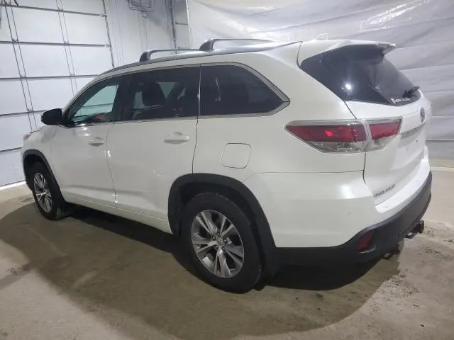 2015 TOYOTA HIGHLANDER XLE  