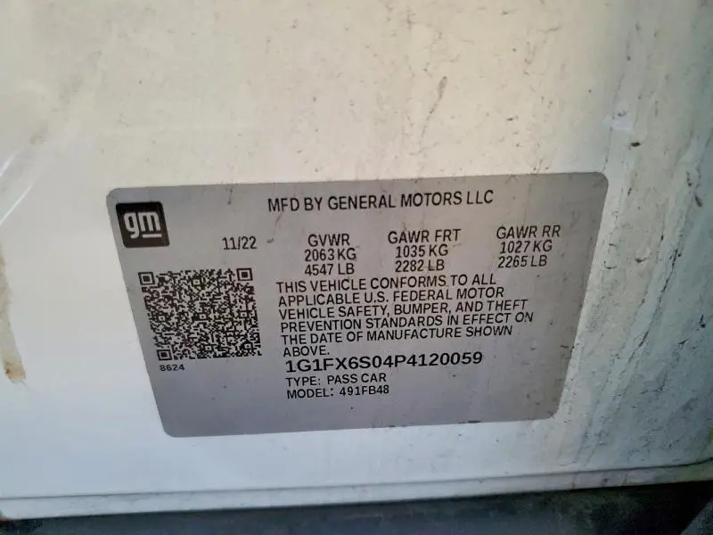 2023 CHEVROLET BOLT EV 2LT  