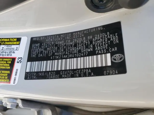 2024 TOYOTA CAMRY TRD  