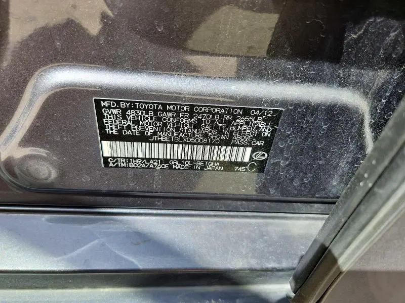 2013 LEXUS GS 350  