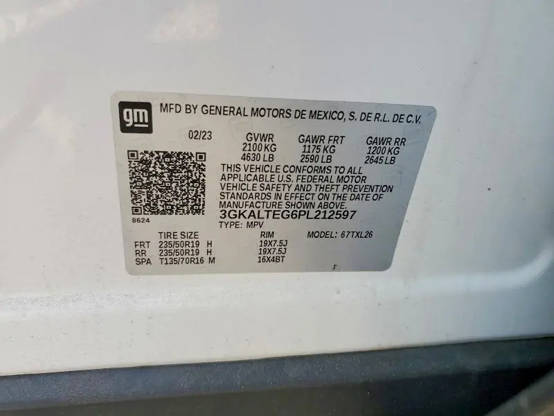 2023 GMC TERRAIN SLE  