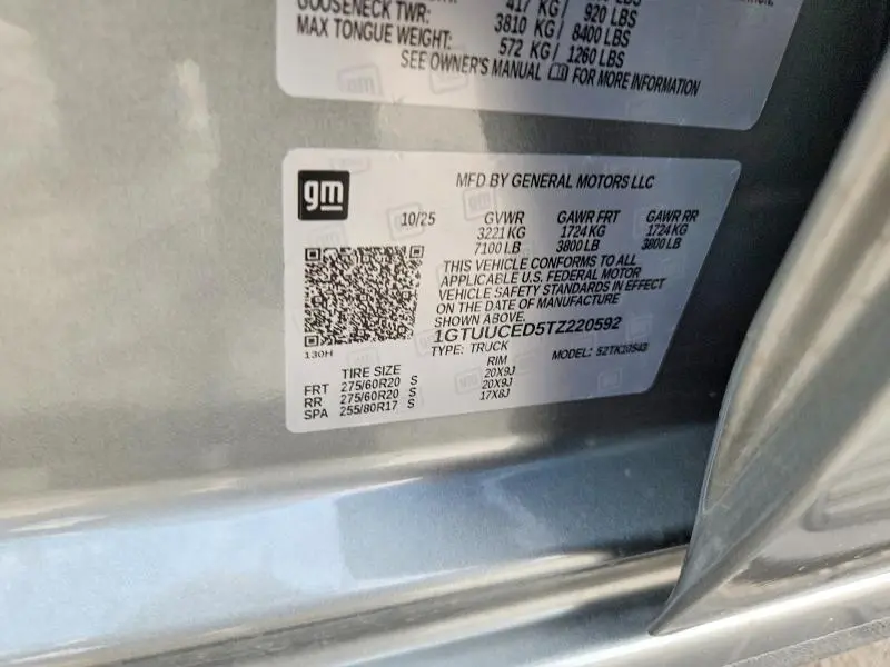 2026 GMC SIERRA K1500 ELEVATION  