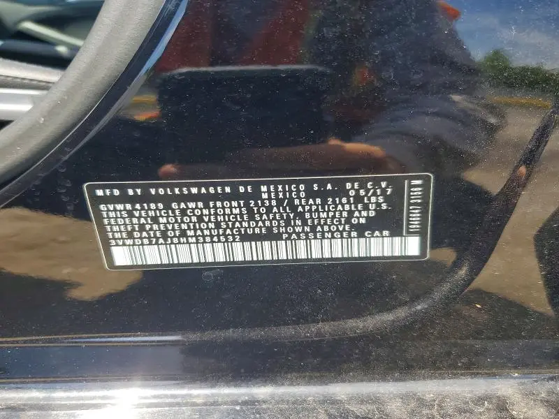 2017 VOLKSWAGEN JETTA SE  