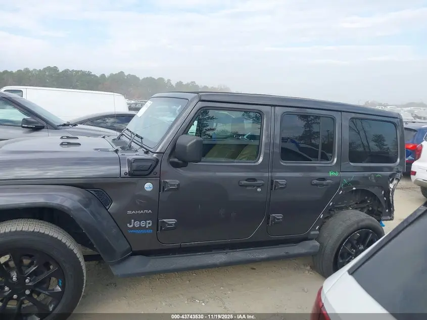 2022 JEEP WRANGLER 4XE UNLIMITED SAHARA 4X4