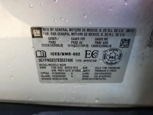 2014 CADILLAC SRX PREMIUM COLLECTION  