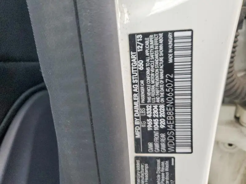 2014 MERCEDES-BENZ CLA 250  