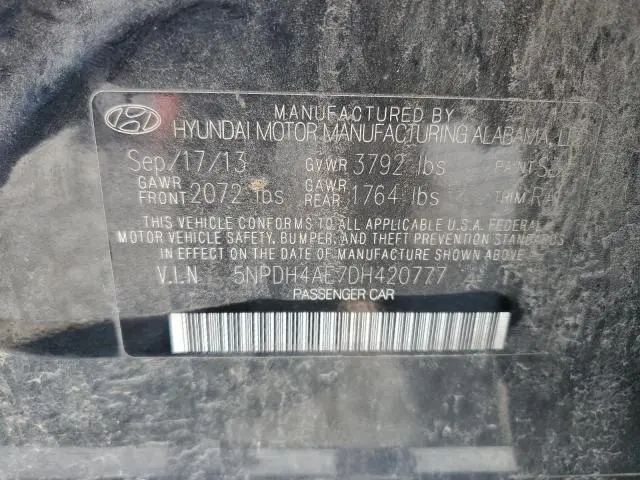 2013 HYUNDAI ELANTRA GLS  