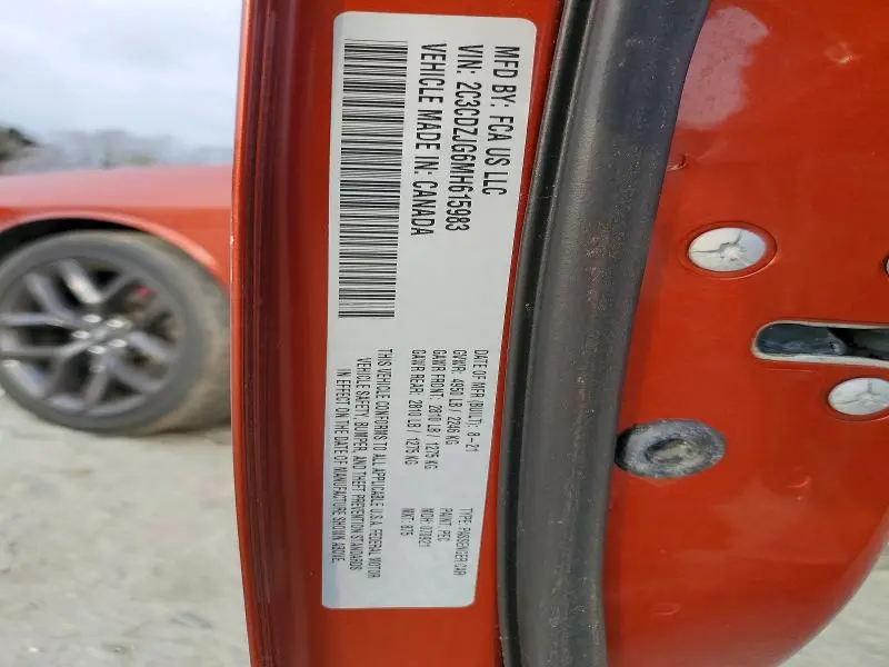 2021 DODGE CHALLENGER GT  