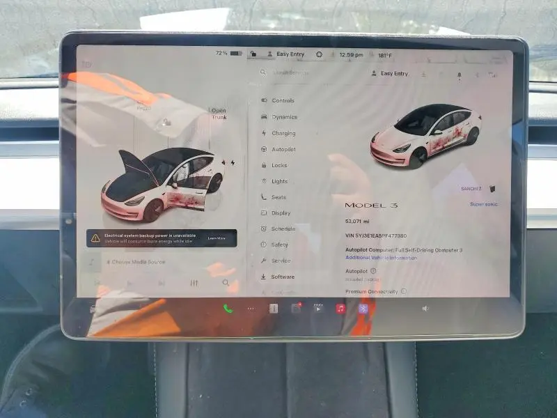 2023 TESLA MODEL 3   