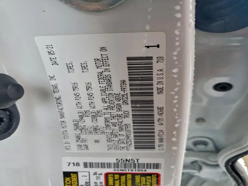 2021 TOYOTA TACOMA DOUBLE CAB  