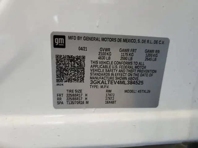 2021 GMC TERRAIN SLE  