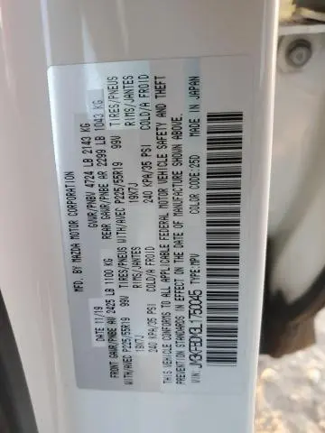 2020 MAZDA CX-5 GRAND TOURING  