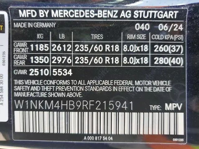 2024 MERCEDES-BENZ GLC 300 4MATIC