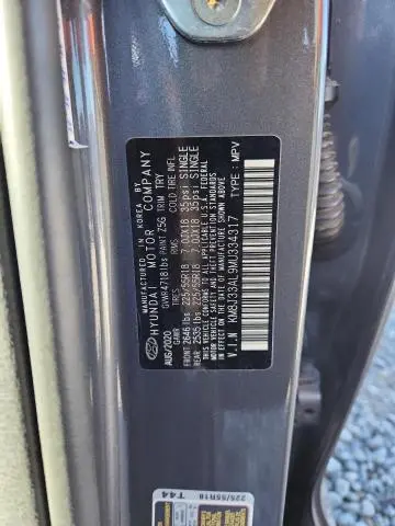 2021 HYUNDAI TUCSON LIMITED  