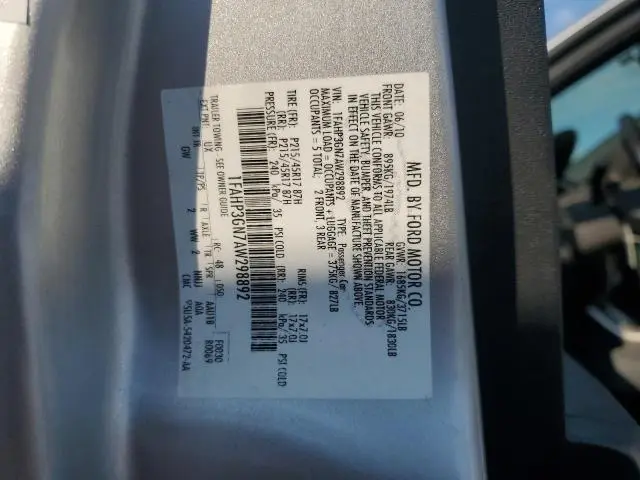 2010 FORD FOCUS SES  