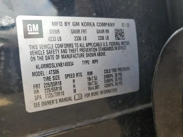 2022 BUICK ENCORE GX SELECT  