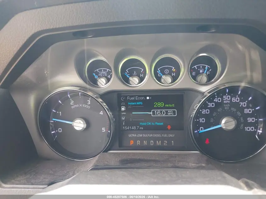 2013 FORD F-250 LARIAT