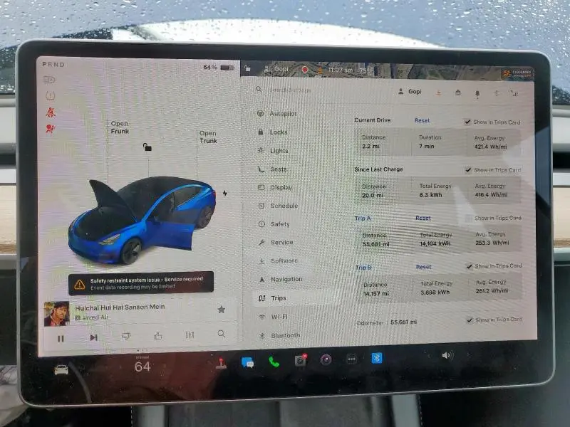 2022 TESLA MODEL 3   