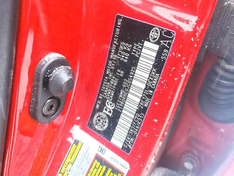 2018 TOYOTA COROLLA L  