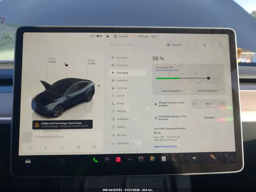 2025 TESLA MODEL Y LONG RANGE DUAL MOTOR REAR-WHEEL DRIVE