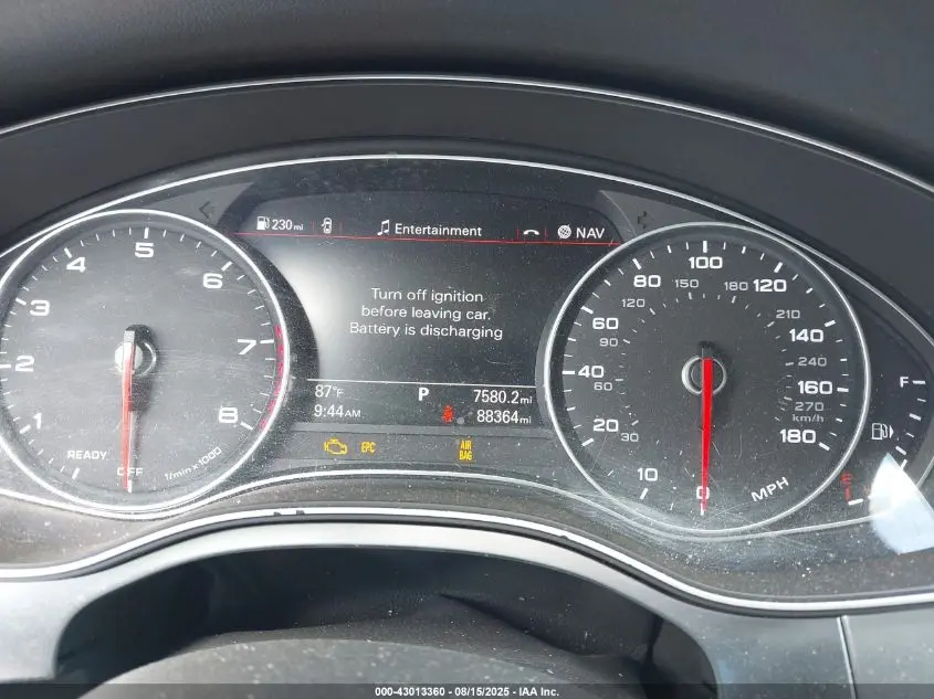 2016 AUDI A6 2.0T PREMIUM PLUS