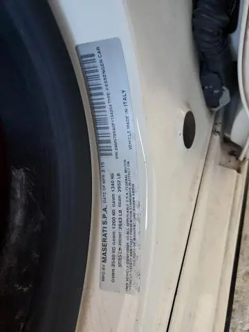 2015 MASERATI GHIBLI   