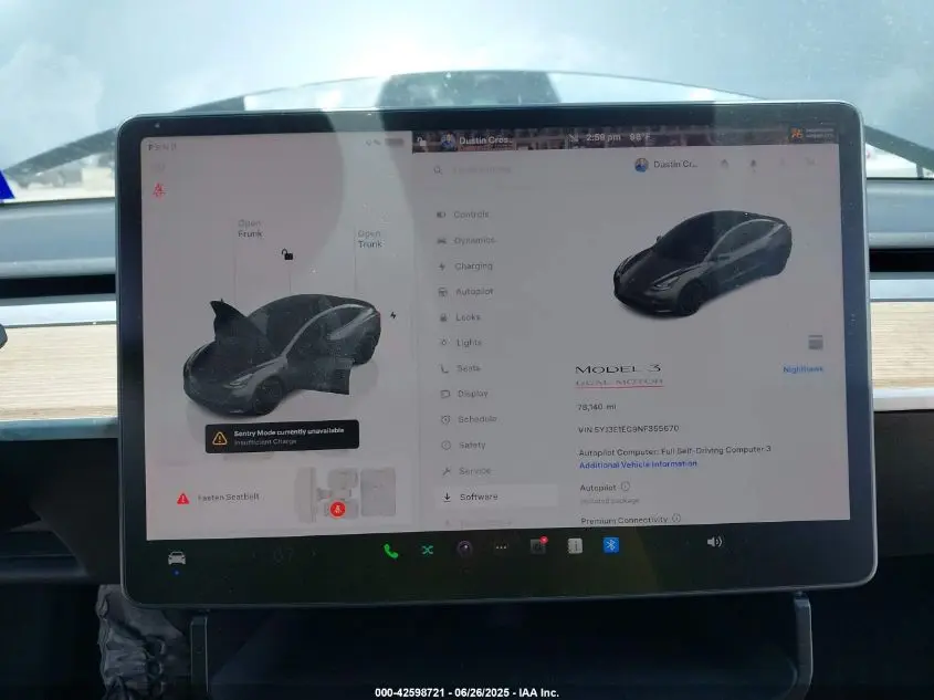 2022 TESLA MODEL 3 PERFORMANCE DUAL MOTOR ALL-WHEEL DRIVE