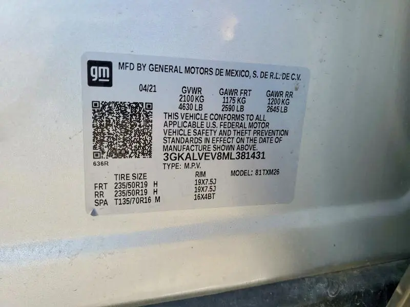 2021 GMC TERRAIN SLT  