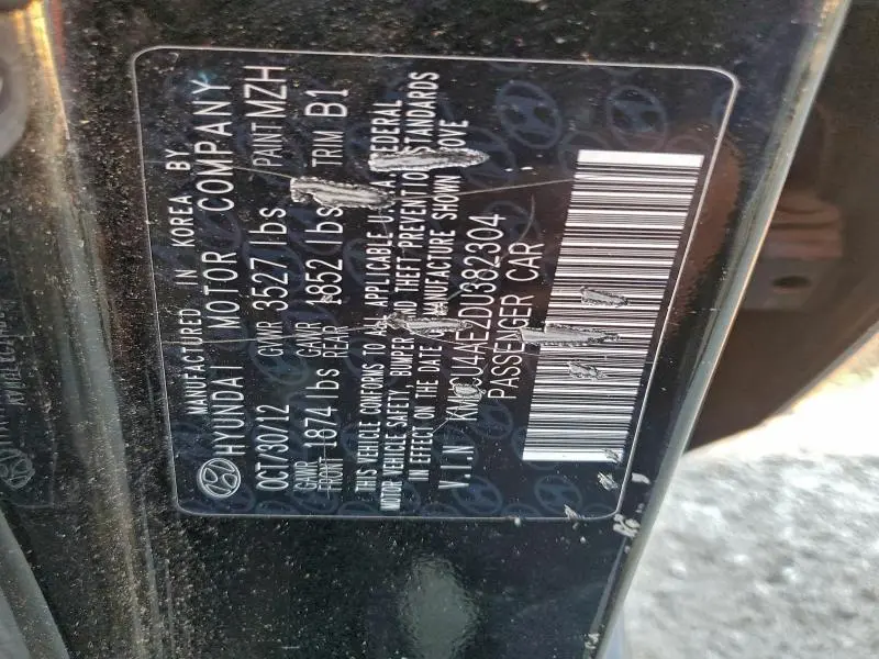 2013 HYUNDAI ACCENT GLS  