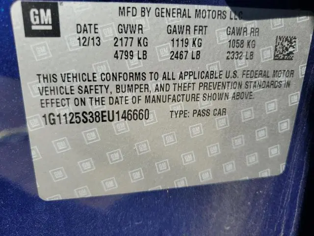 2014 CHEVROLET IMPALA LT  