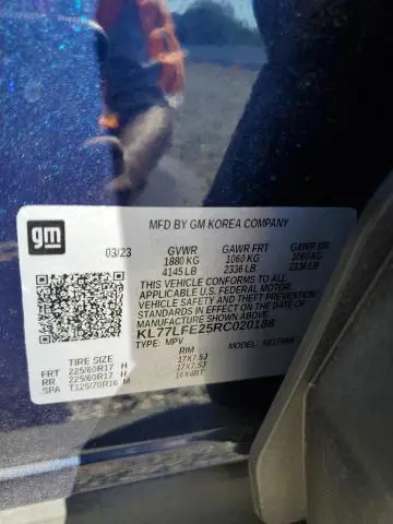 2024 CHEVROLET TRAX LS  