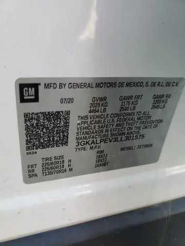 2020 GMC TERRAIN SLT  