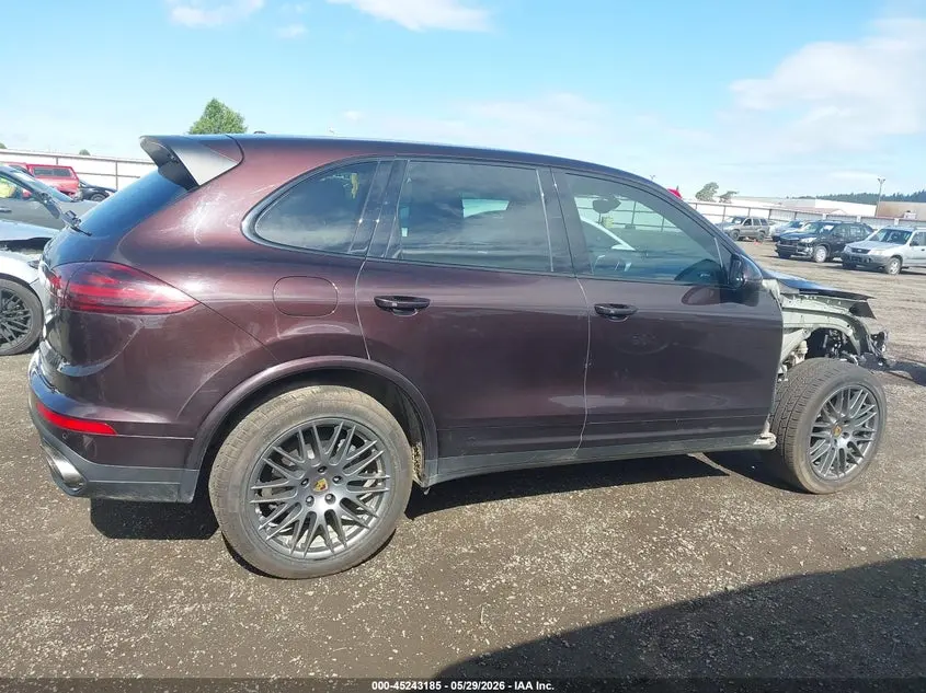2018 PORSCHE CAYENNE PLATINUM EDITION
